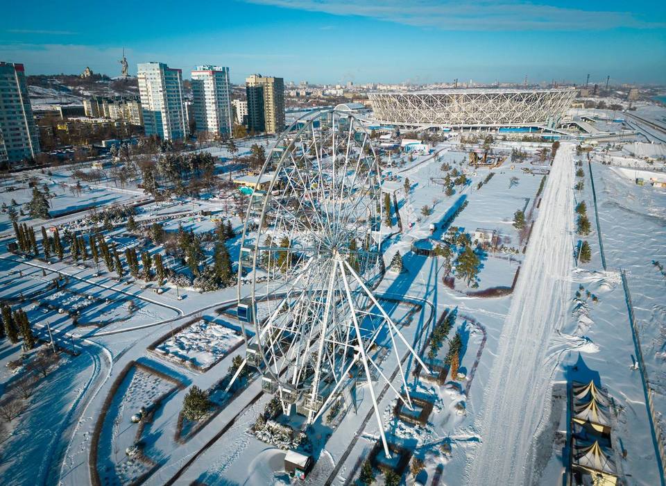 ЦПКиО в Волгограде претендует на звание лучшего парка в России